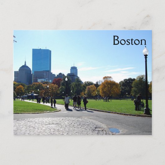 Boston Briefkaart (Voorkant)