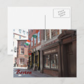 Boston Briefkaart (Voorkant / Achterkant)