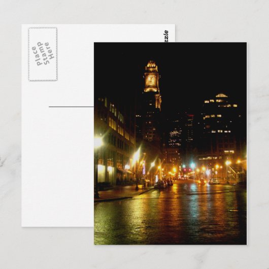 Boston Briefkaart (Voorkant / Achterkant)