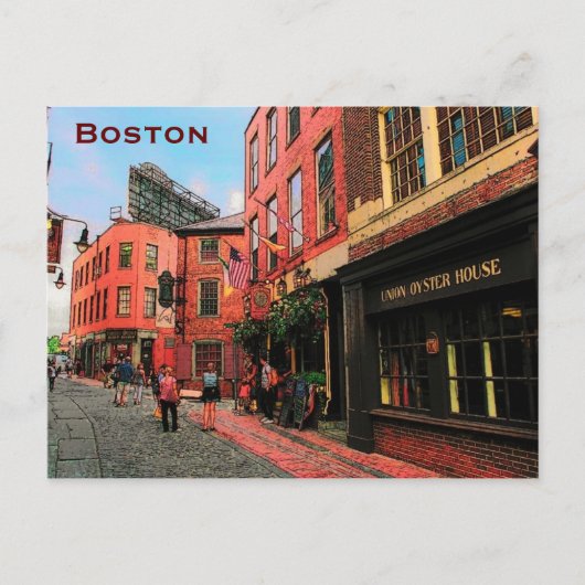 Boston Briefkaart (Voorkant)