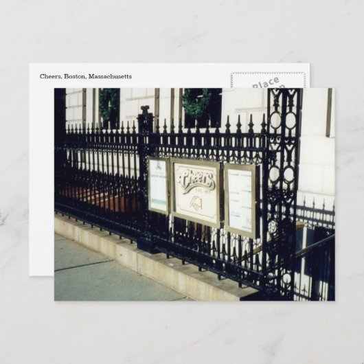 boston briefkaart (Voorkant / Achterkant)
