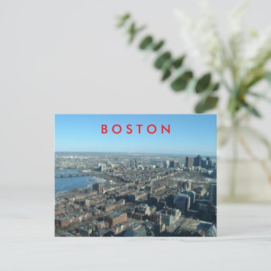 Boston Briefkaart (Staand voorkant)