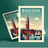  Boston Briefkaart