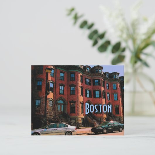 Boston Briefkaart (Staand voorkant)