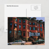Boston Briefkaart (Voorkant / Achterkant)