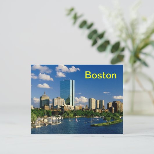 Boston briefkaart (Staand voorkant)