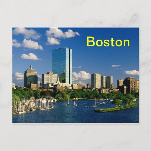 Boston briefkaart (Voorkant)