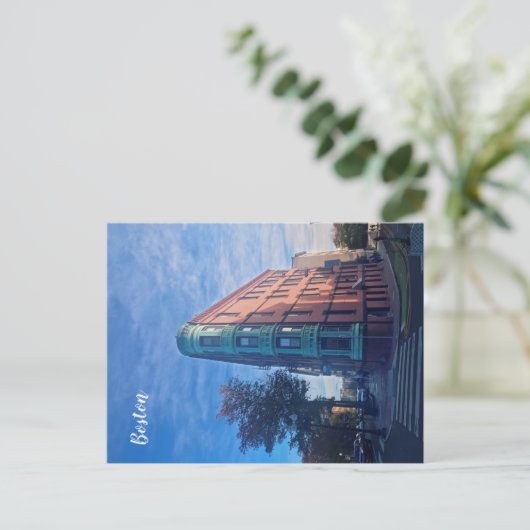 Boston-Briefkaart Briefkaart (Staand voorkant)
