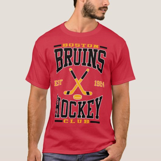 Boston Bruins Hockey Club T-shirt (Voorkant)