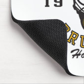 Boston Bruins Hockey Mask Gray Officially Licensed Muismat (Hoek)