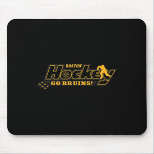 Boston Bruins Hockey Wit Officieel Gelicentieerd  Muismat