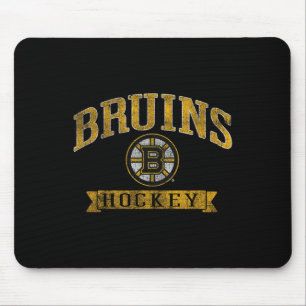 Boston Bruins Vintage Hockey Donkere Heather Muismat