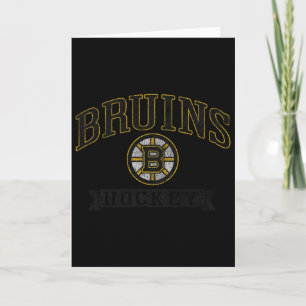 Boston Bruins Vintage Hockey Grijs Officieel Gelic Kaart