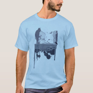 Boston Brutal (blauwe versie) T-shirt