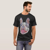 Boston Bull Terrier T-shirt (Voorkant volledig)