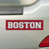 Boston Bumpersticker (Op auto)