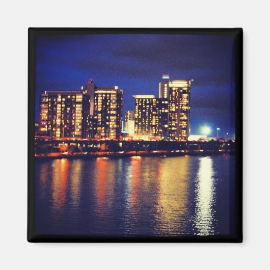 Boston by Night Magnet (Voorkant)