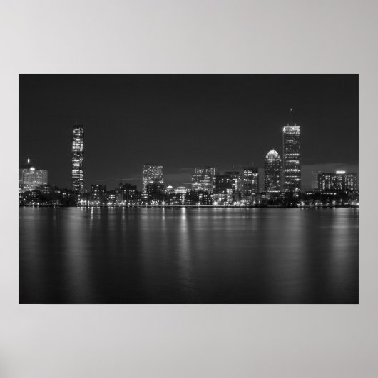 Boston by Night Poster (Voorkant)