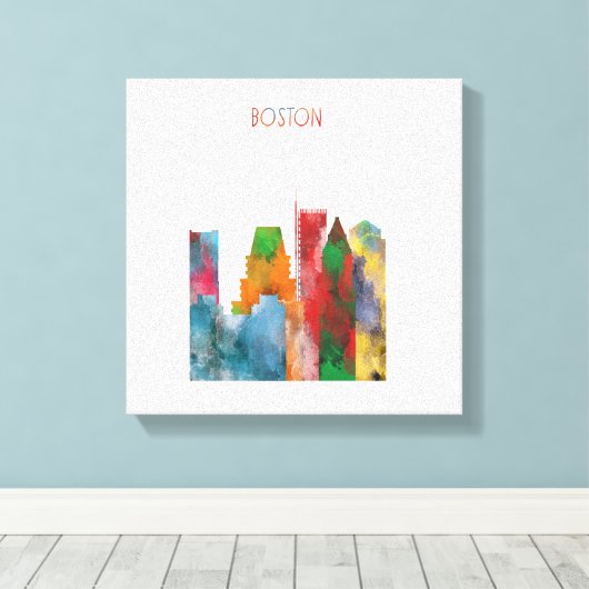 Boston Canvas Afdruk (Insitu (Houten vloer))