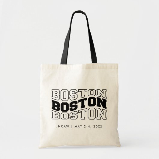 Boston Canvas tas Corporate Event welkomsttas (Voorkant)