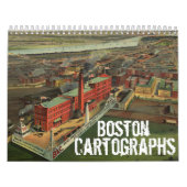  Boston Cartografiekalender Kalender (Hoes)