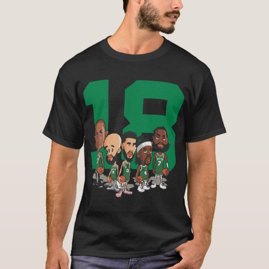 Boston Celtics Kampioen (1) T-shirt (Voorkant)
