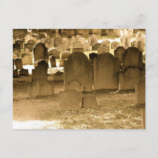 Boston Cemetery Briefkaart