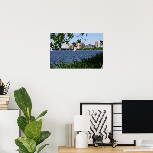 Boston Charles Poster (Thuiskantoor)