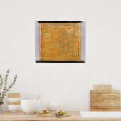 Boston, Charlestown, Cambridge, Massachusetts Poster (Keuken)