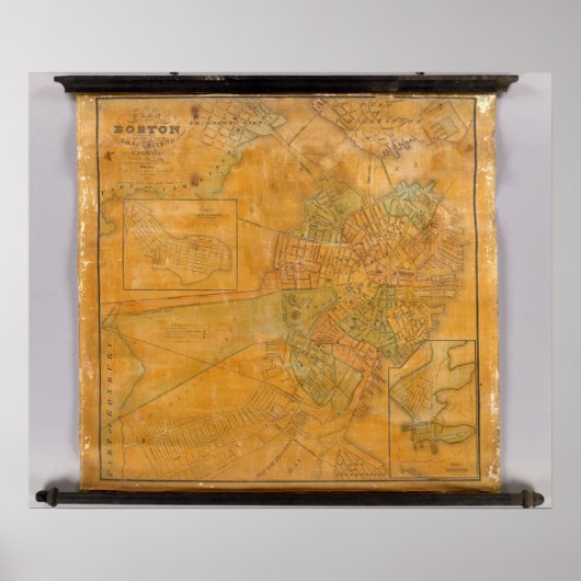 Boston, Charlestown, Cambridge, Massachusetts Poster (Voorkant)