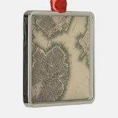 Boston, Charlestown, Roxbury Metalen Ornament (Rechts)