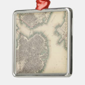 Boston, Charlestown, Roxbury Metalen Ornament (Links)