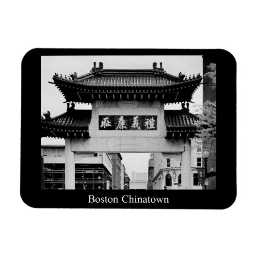 Boston Chinatown Magneet (Horizontaal)