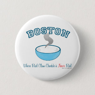 Boston Chowder War Ronde Button 5,7 Cm