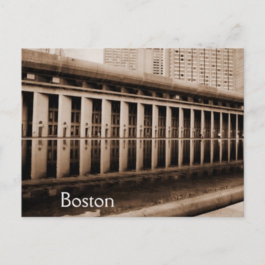 Boston Christelijk Science Center Briefkaart (Voorkant)
