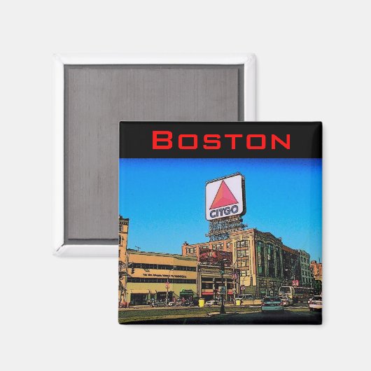 Boston Citgo Magnet (Voorkant / Achterkant)