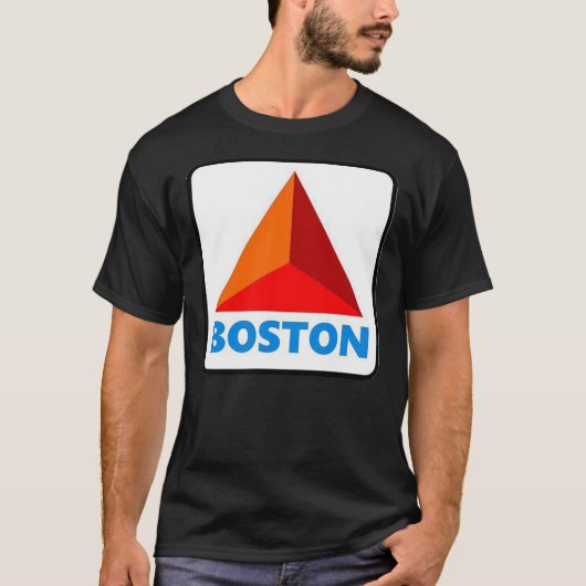Boston CITGO Sign Classic T-Shirt (Voorkant)