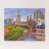 Boston City Buildings Massachusetts USA Legpuzzel (Horizontaal)