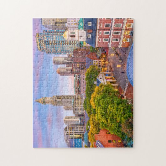 Boston City Buildings Massachusetts USA Legpuzzel (Verticaal)