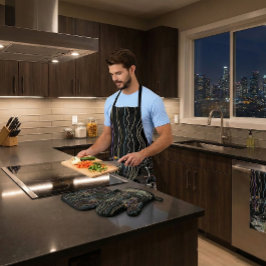 Boston City Lights Ovenwant & Pannenlap Set