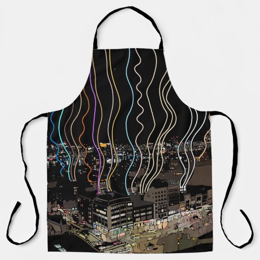 Boston City Lights Schort (Voorkant)