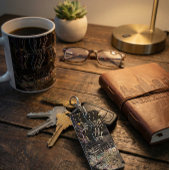 Boston City Lights Sleutelhanger