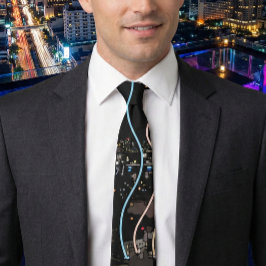 Boston City Lights Stropdas