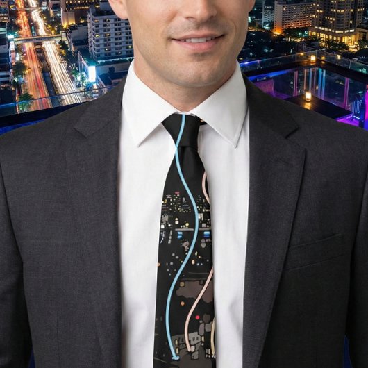 Boston City Lights Stropdas