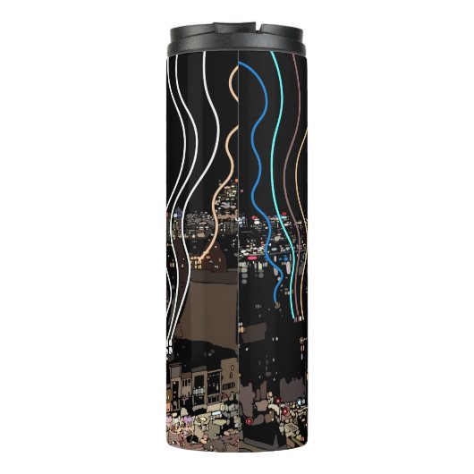 Boston City Lights Thermosbeker (Achterkant)
