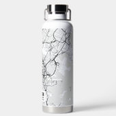 Boston City Map Waterfles (Achterkant)