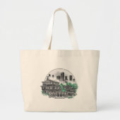 Boston City Massachusetts Verenigde Staten Grote Tote Bag (Voorkant)