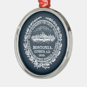  Boston City Seal Metalen Ornament (Links)