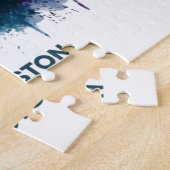 Boston City Skyline, Boston MA Skyline Legpuzzel (Zijkant)