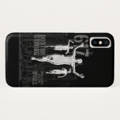 Boston City Sterke gedenken Case-Mate iPhone Case (Achterkant (horizontaal))